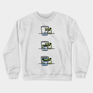 Pouring Water Crewneck Sweatshirt