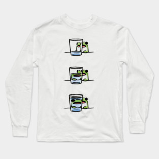 Pouring Water Long Sleeve T-Shirt