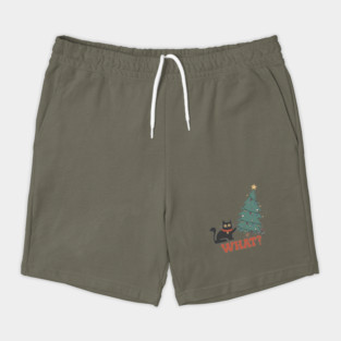 WHAT CAT XMAS TREE Shorts