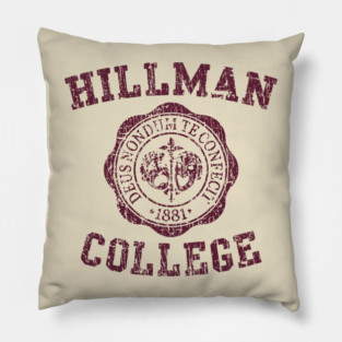 VINTAGE RETRO STYLE - HILMAN COLLAGE 80S Pillow