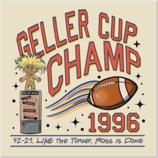 Geller Bowl Friendsgiving, Geller Cup, Friends Thanksgiving Posters and Art