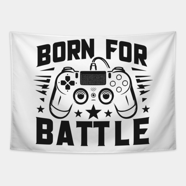 Born for Battle Tapestry by Frank Ring