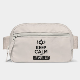 Keep Calm and Level Up Bag