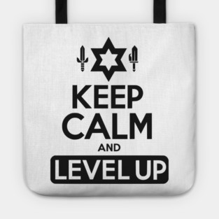 Keep Calm and Level Up Tote