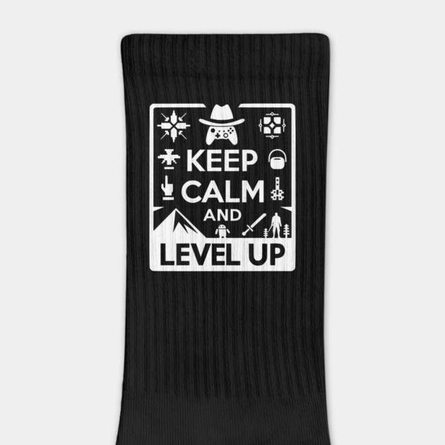 Keep Calm and Level Up by Frank Ring