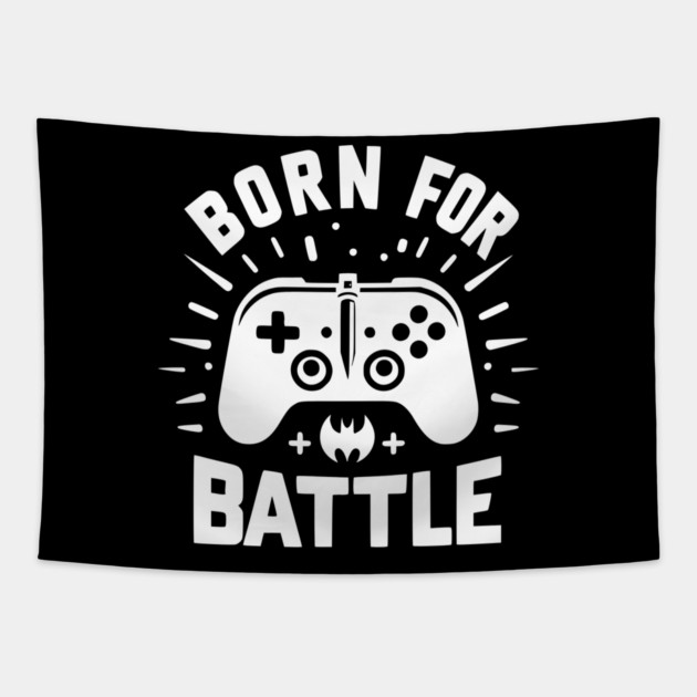 Born for Battle Tapestry by Frank Ring