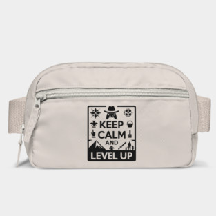 Keep Calm and Level Up Bag