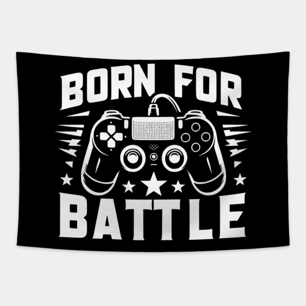 Born for Battle Tapestry by Frank Ring