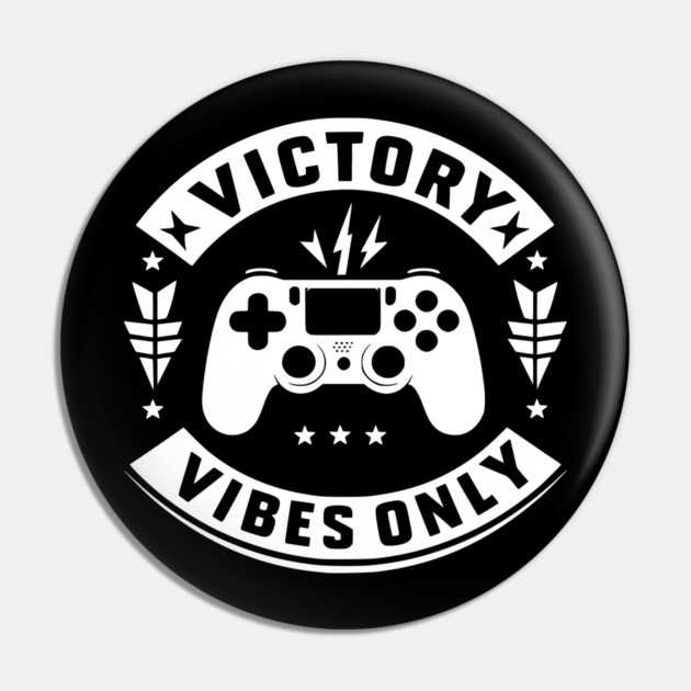 Victory Vibes Only Pin by Frank Ring
