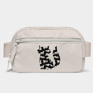 Fox in Fox - Minimalist Autumn Pattern Bag