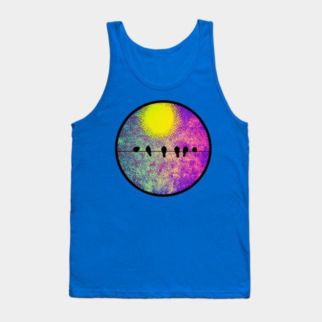 Sunrise Supernova Tank Top by casualteesinc