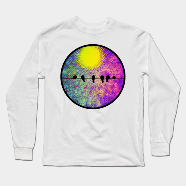 Sunrise Supernova Long Sleeve T-Shirt by casualteesinc