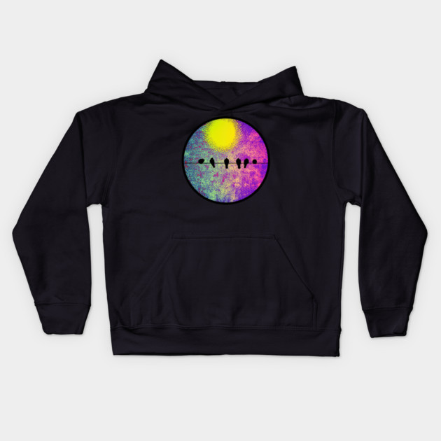 Sunrise Supernova Kids Hoodie by casualteesinc