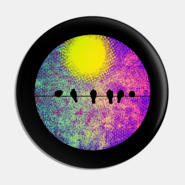 Sunrise Supernova Pin by casualteesinc