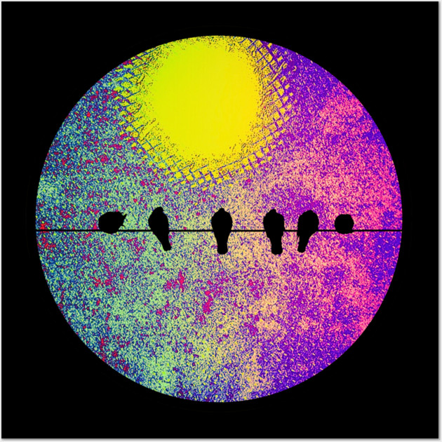 Sunrise Supernova Wall Art by casualteesinc