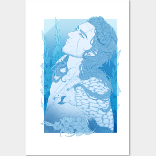 Gladio Amicitia in Blue Posters and Art
