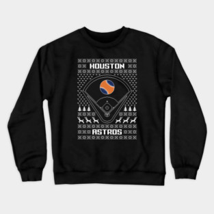 Houston Astros Ugly Christmas Sweater Crewneck Sweatshirt