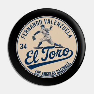 FERNANDO VALENZUELA EL TORO Pin