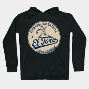 FERNANDO VALENZUELA EL TORO Hoodie