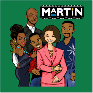 Martin - Cartoon Design Posters and Art