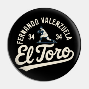 FERNANDO VALENZUELA 34 Pin