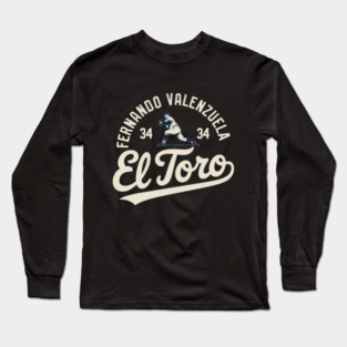 FERNANDO VALENZUELA 34 Long Sleeve T-Shirt