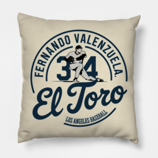 FERNANDO VALENZUELA 34 Pillow
