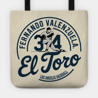 FERNANDO VALENZUELA 34 Tote