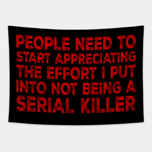 Serial-Killer Tapestry