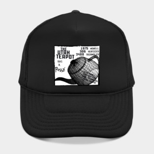 Utah Teapot Has A Posse Hat