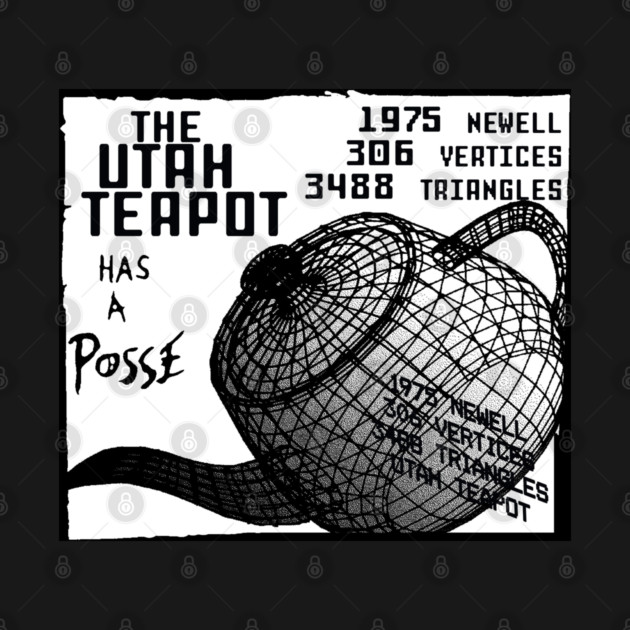 Utah Teapot Has A Posse by Network 47