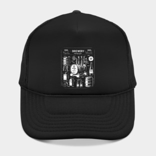 vintage brewery design Hat
