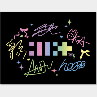 design inspired by the signatures of the "illit" group Posters and Art