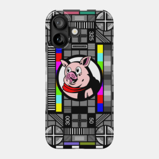 THE CHOLESTEROL MIND: TV TEST PORTRAIT Phone Case