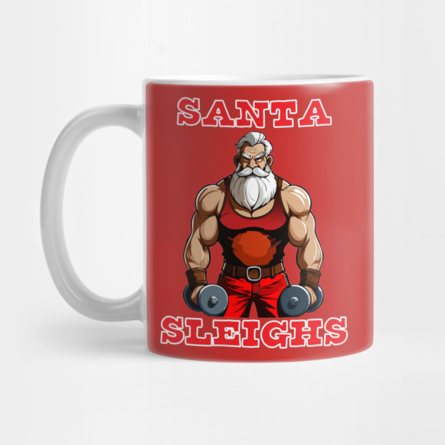 Santa Sleighs by Officially Old Gym