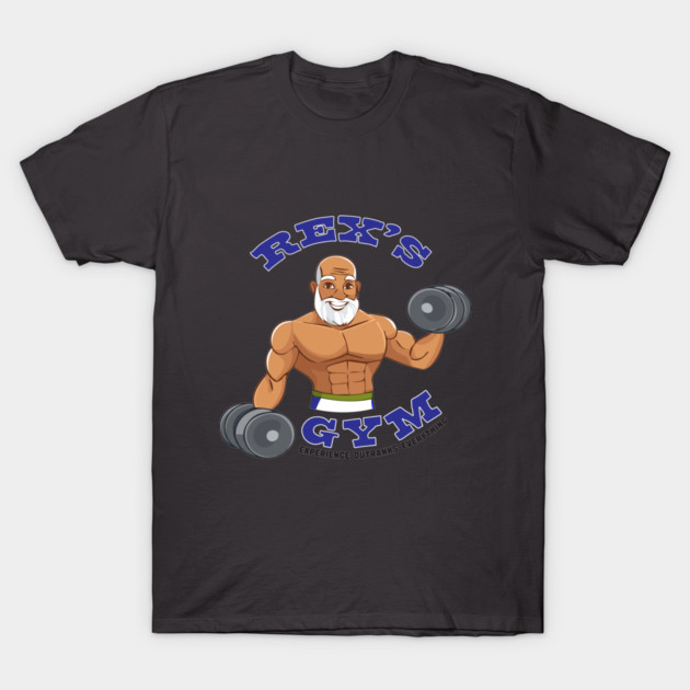 Rex's Gym T-Shirt by Officially Old Gym
