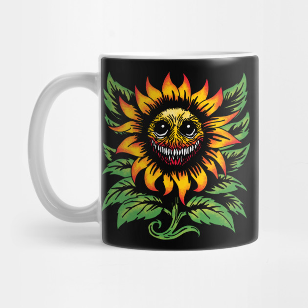 Creepy Sunflower by H. R. Sinclair
