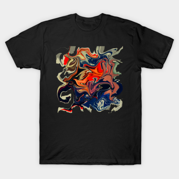 The 2 abstract T-Shirt by Orchid's Art