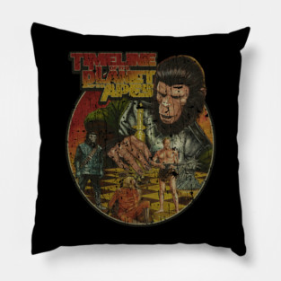 VINTAGE RETRO STYLE - Planet of the Apes 70s Pillow