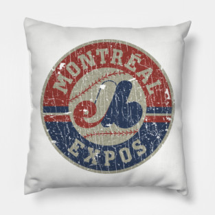 VINTAGE RETRO STYLE - MONTREAL EXPOS 80S Pillow