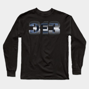 313 Detroit Long Sleeve T-Shirt