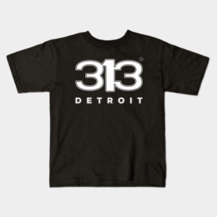 313 Detroit Kids T-Shirt