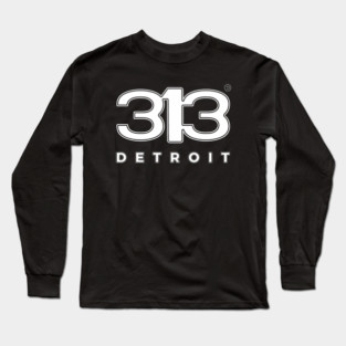 313 Detroit Long Sleeve T-Shirt