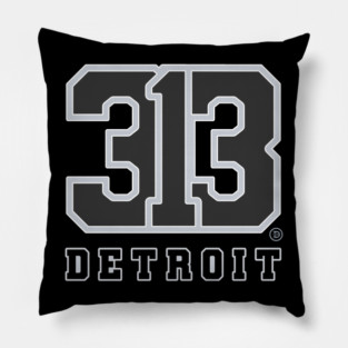 313 Detroit Pillow
