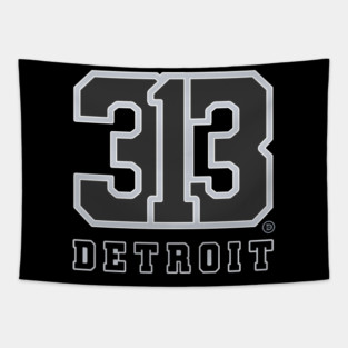 313 Detroit Tapestry