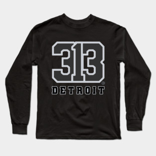 313 Detroit Long Sleeve T-Shirt
