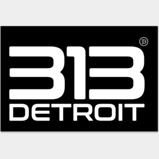 313 Detroit Posters and Art