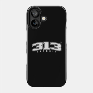313 Detroit Phone Case