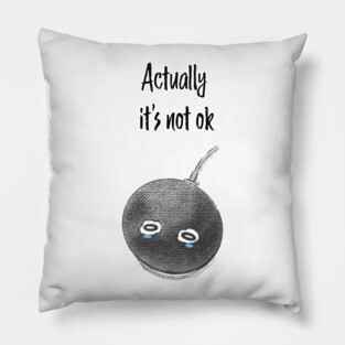 Google Home is not ok - Black Pillow
