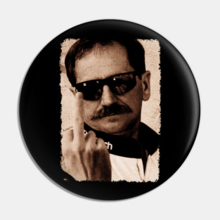 Dale Earnhardt // Vintage Retro Style Pin